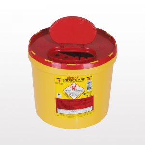 5 Lt TIBBI ATIK KOVASI