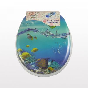 CONFORT DESENLİ KLOZET KAPAĞI