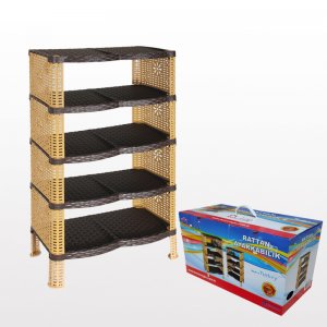 RATTAN 5 Lİ AYAKKABILIK